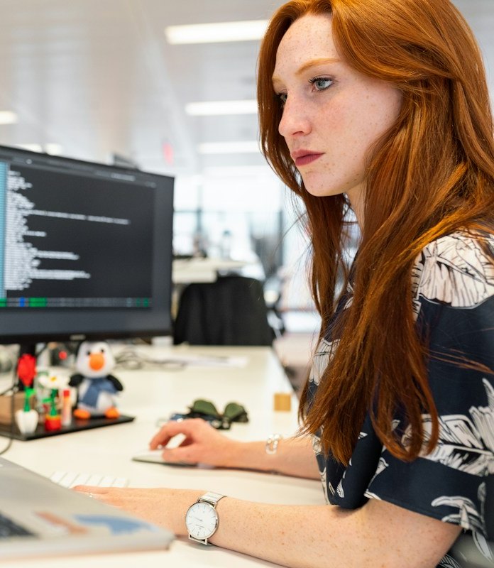 Engineer at a workstation